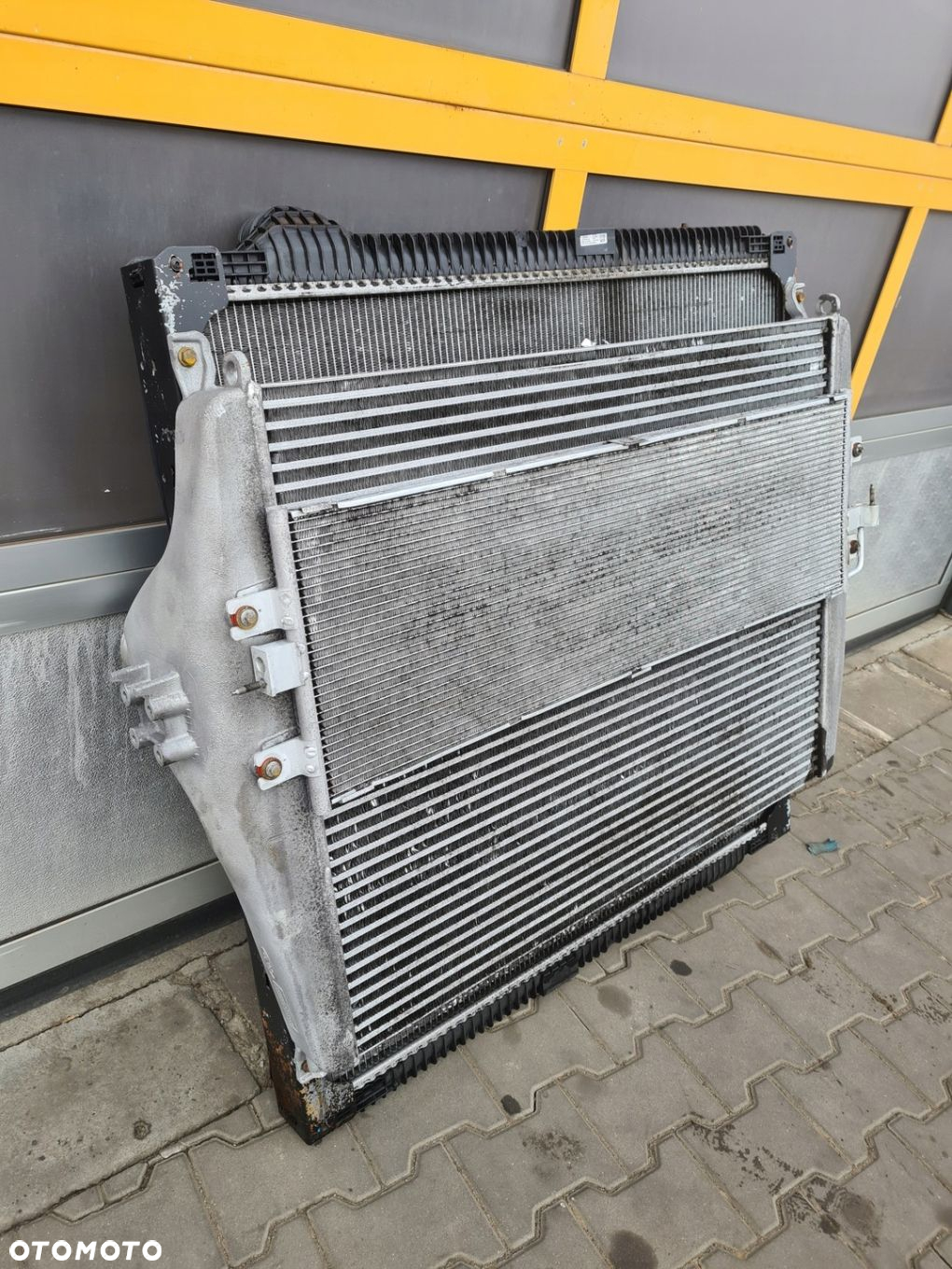 KOMPLET CHŁODNIC CHŁODNICA WODY INTERCOOLER KLIMA FORD F-MAX 500 TRUCKS - 7