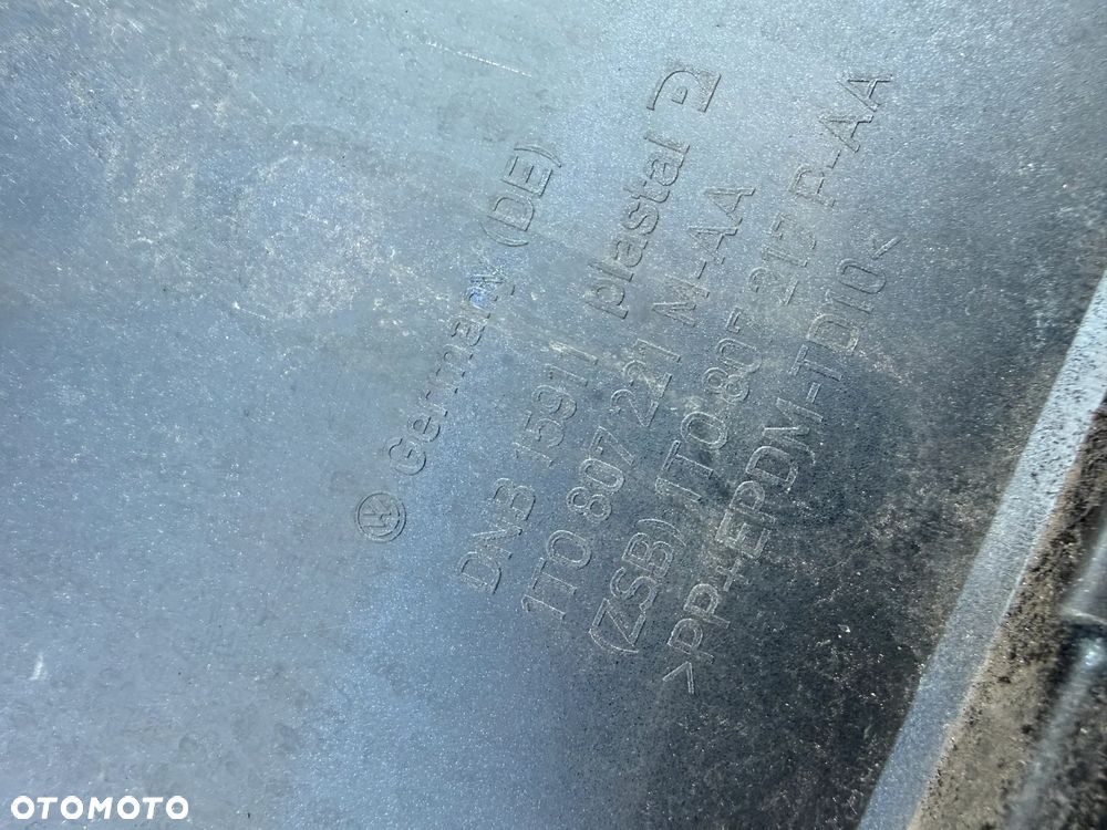 VW TOURAN I 1 LIFT 10-15 1T 1T0 ZDERZAK PRZÓD PRZEDNI SPRYSKI 1T0807221M - 7