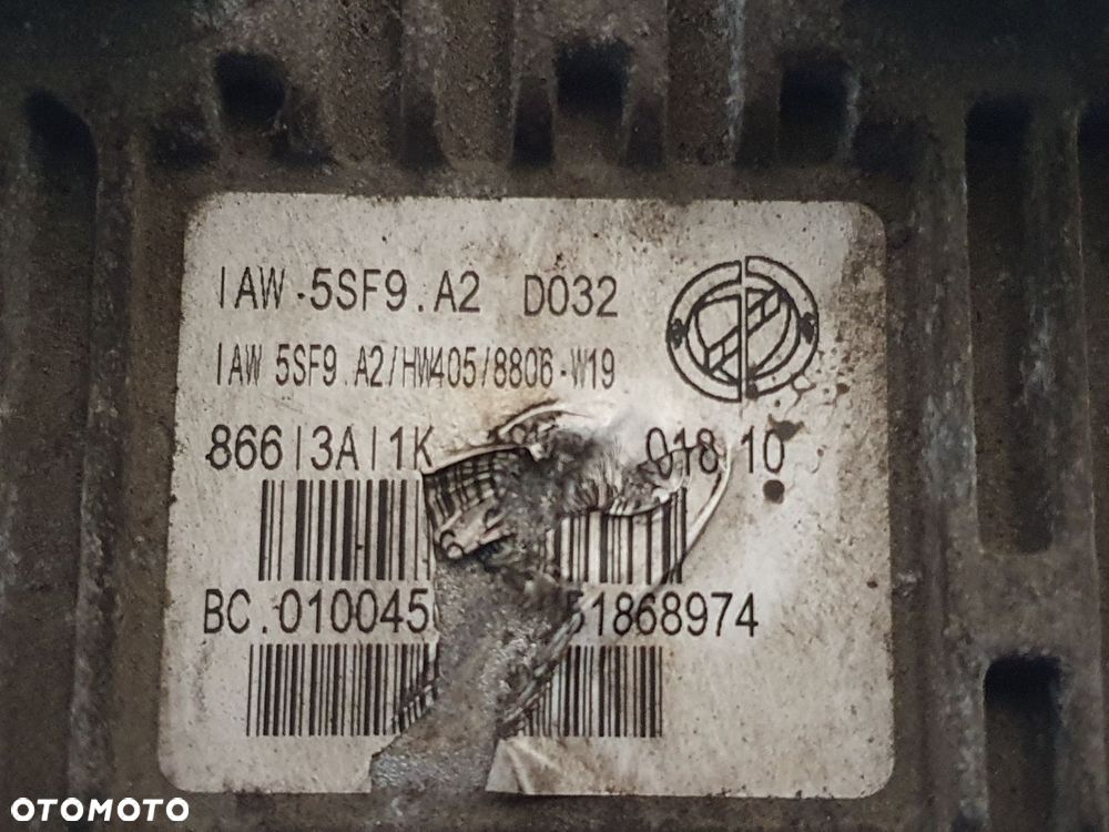 STEROWNIK SILNIKA komputer Fiat Punto Evo 1.4 8V ECU 51868974 - 2