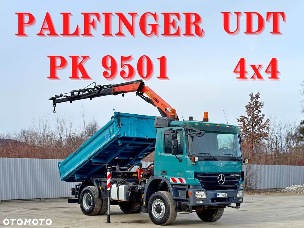 Mercedes-Benz ACTROS 1832 * WYWROTKA 4,00 m * PK 9501 * STAN BDB * 4x4 - 1