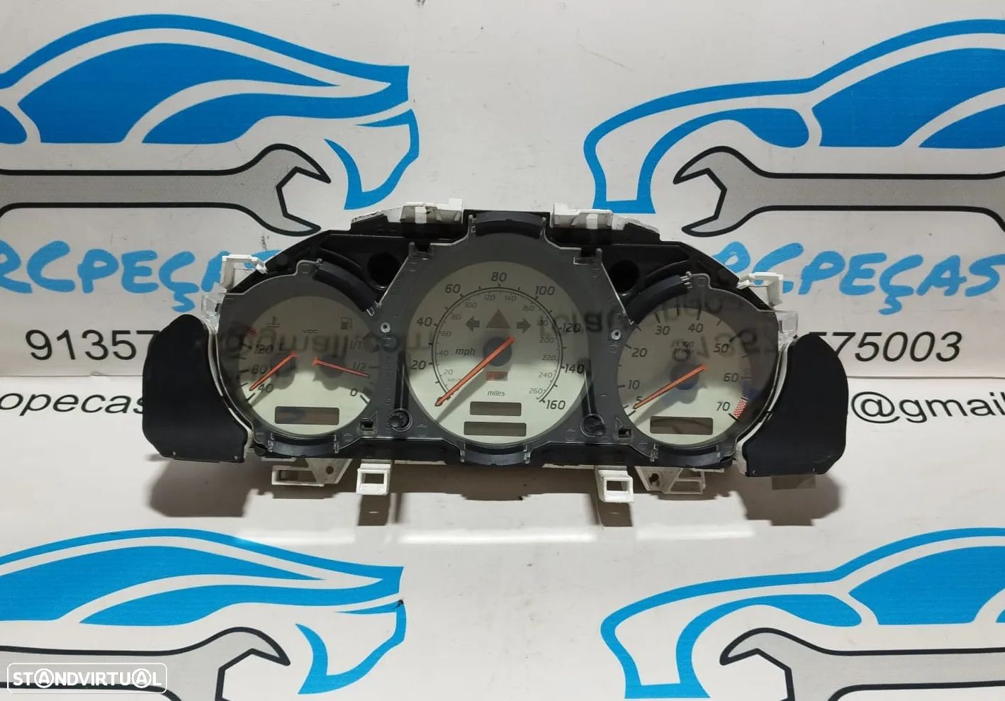 QUADRANTE MOSTRADORES PAINEL INSTRUMENTOS ORIGINAL MERCEDES SLK R170 1705402511 - 1