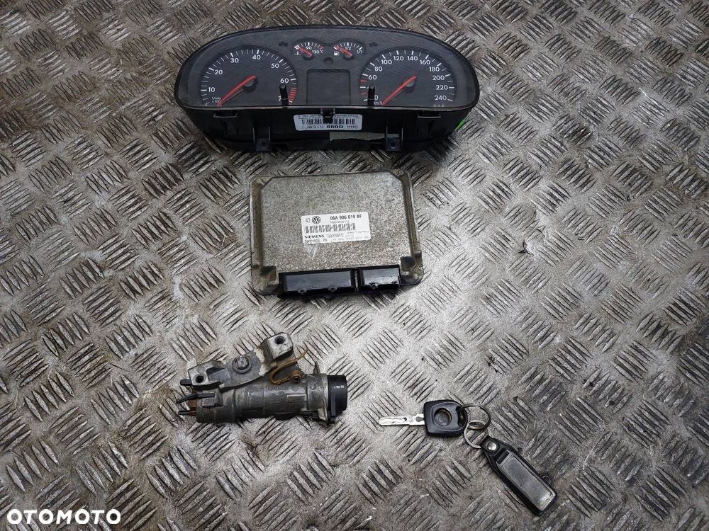 ZESTAW STARTOWY VOLKSWAGEN BORA I 1.6 8V 06A906019BF 4B0905851C 1J0919860D - 1