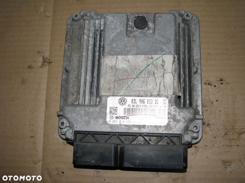 KOMPUTER SILNIKA VW GOLF 6 VI PLUS 09-13r 2.0 TDI 03L906022DC - 1