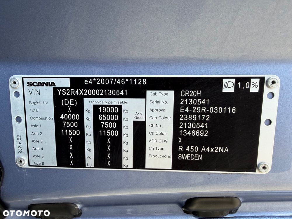 Scania R 450/RETARDER/Z NIEMIEC - 37