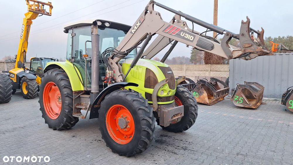 Claas Ares 567 ATZ Ładowacz tur MAILLEUX U310 - 1