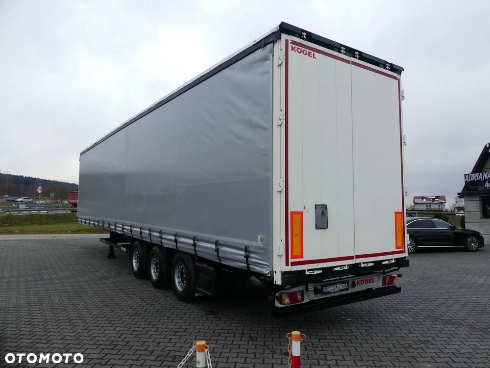 Kögel FIRANKA / MEGA / DACH PODNOSZONY / OŚ PODNOSZONA / - 7