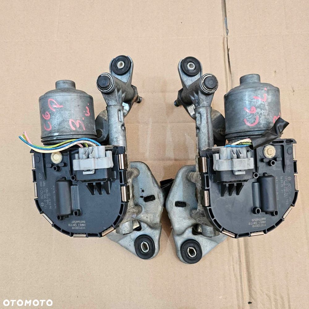 citroen c6 mechanizm silnik silniczek wycieraczek prawy lewy - 4