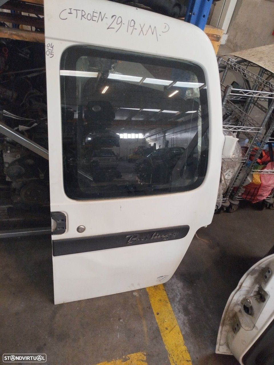 Porta Tras Dto  Citroën Berlingo / Berlingo First Veículo Multiuso (Mf - 1