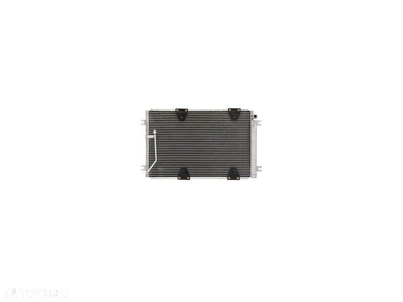 Condensator climatizare Suzuki Grand Vitara, 04.2000-09.2005, motor 2.0 TD, 68 kw/80 kw diesel, cutie manuala/automata, full aluminiu brazat, 615(575)x400(380)x18 mm, cu uscator si filtru integrat - 1