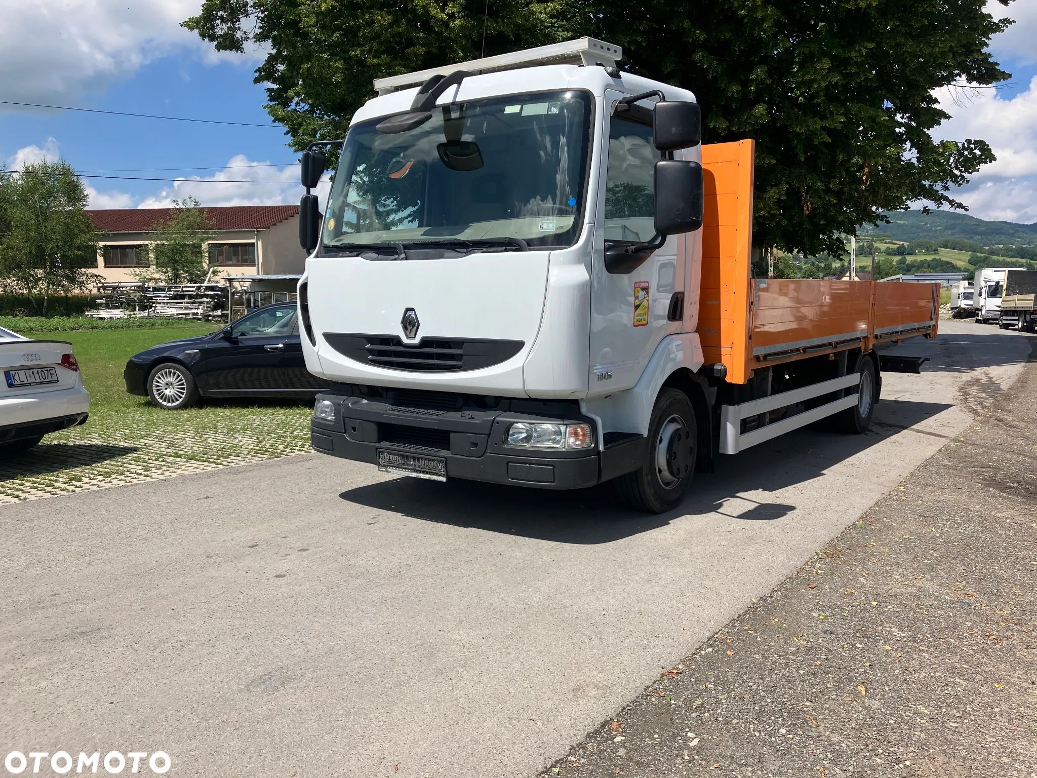 Renault Midlum 180 dxi burtówka skrzynia paka - 1