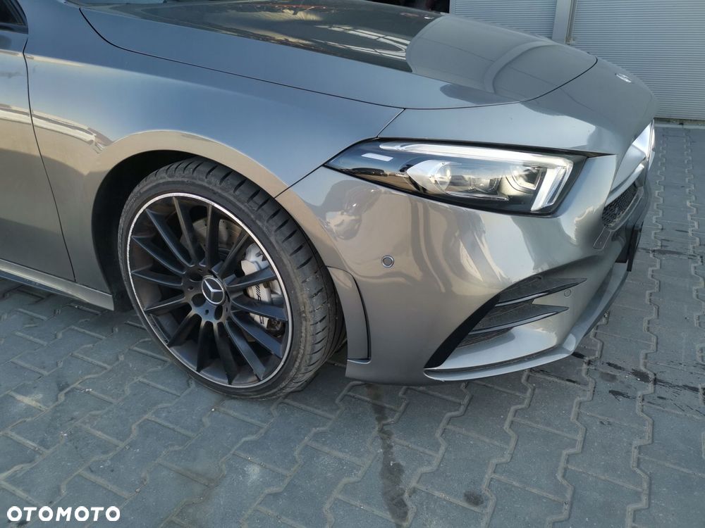 zderzak przód kompletny 6 pdc mercedes a-klasa w177 amg a35 23r w kolor 787 - 3