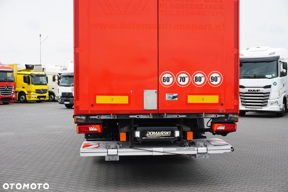 Scania P 280 / ACC / E 6 / FIRANKA + WINDA / 20 PALET / DŁ. 8,2 M / OŚ SKRĘTNA - 29