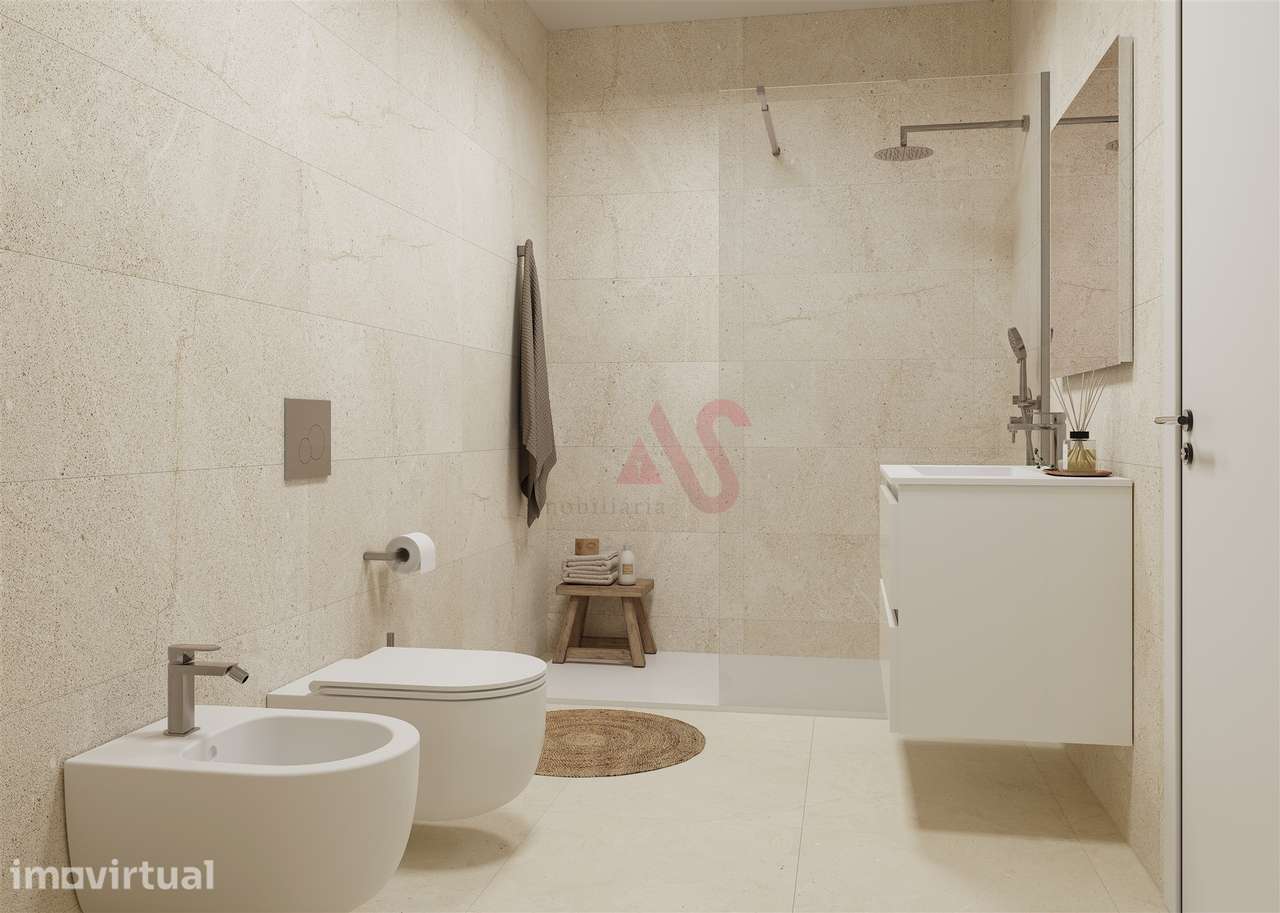 Apartamento T3 Novo no Empreendimento Leonardo Coimbra Residence - Lix - Grande imagem: 5/5