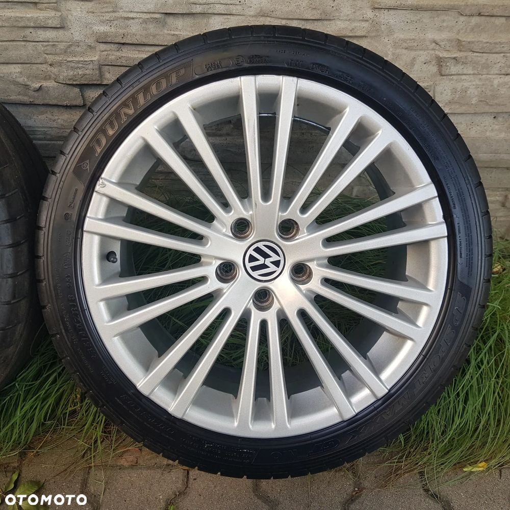 4x 8x18 ET45 235/40R18 Dunlop Sport Maxx GT Używany komplet kół aluminiowych  z oponami letnimi Audi ,Seat, Skoda, VW - 4