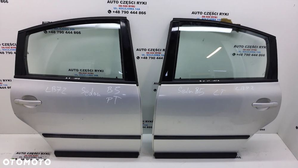 VW Passat B5 Sedan  Drzwi Prawe Lewe Tył  LB7Z przed lift - 2