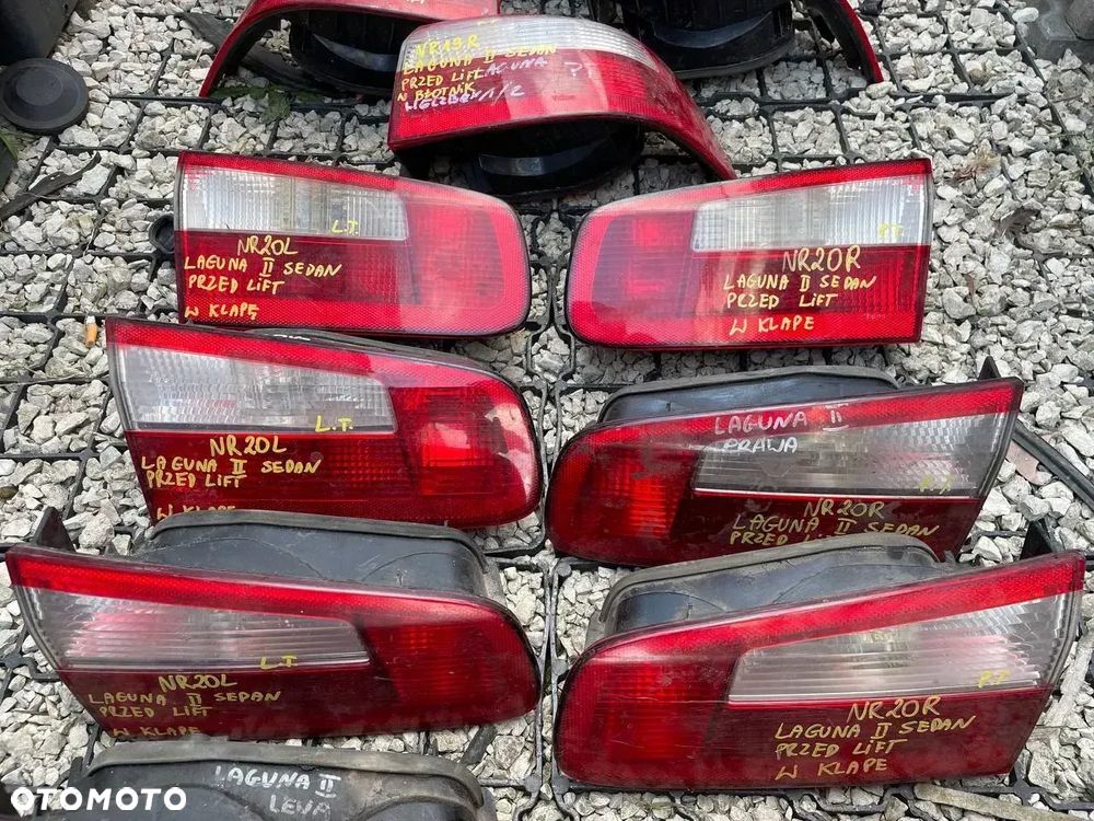 RENO LAMPY TYŁ LEWE PRAWE RENAULT LAMPA TYLNIA LEWA PRAWA - 20