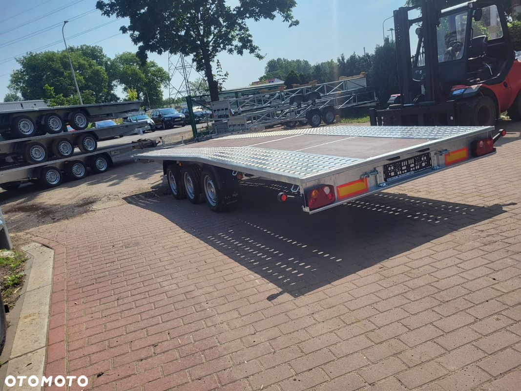Niewiadów Laweta Boro Jupiter  5.5x2.1  raz łamana 3 osie do przewozu busów DOSTAWA - 10