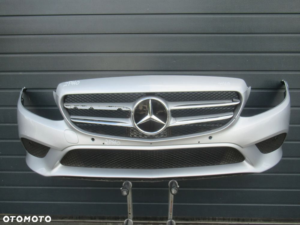 ZDERZAK PRZEDNI PRZÓD MERCEDES C-KLASA W205 LIFT 2018-2021 A2058851101 - 3