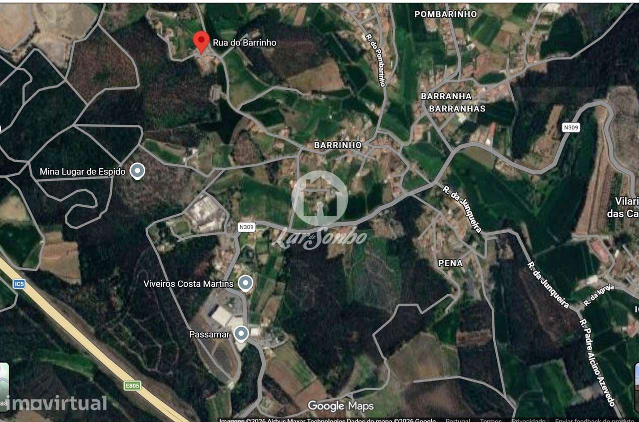Terreno rústico com 18.000 m2 em Vilarinho das Cambas - Grande imagem: 3/4