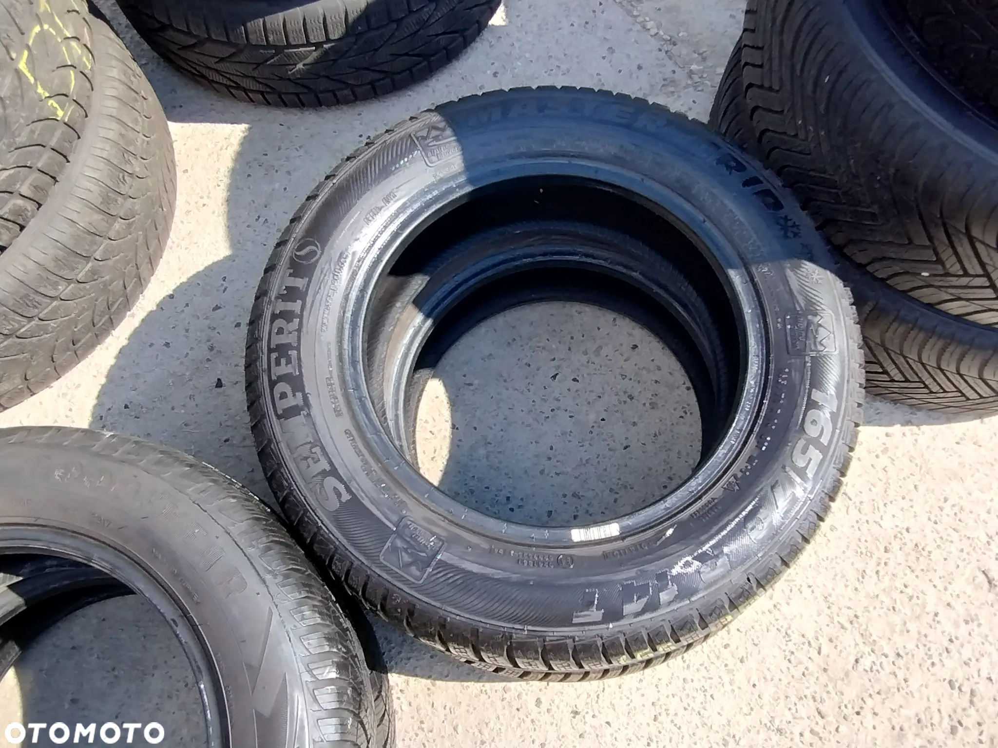 165/70R14 Opony Zimowe Zima SEMPERIT MASTER-GRIP 2 Legnica ALU-RAD 6,5mm 165/70 - 7
