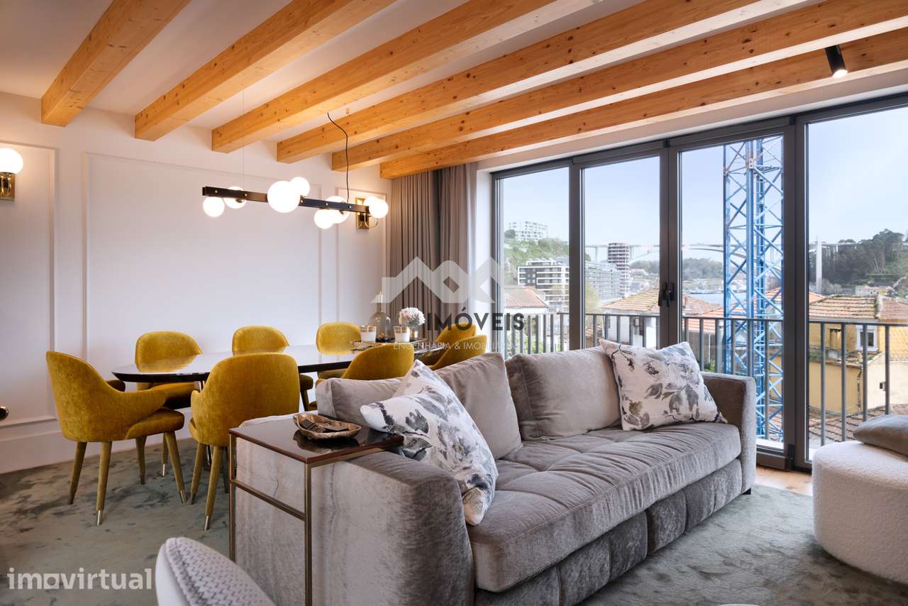T3 Duplex | Vista Rio | Foz do Douro | Varanda | Porto | Luxo e Confor - Grande imagem: 3/53