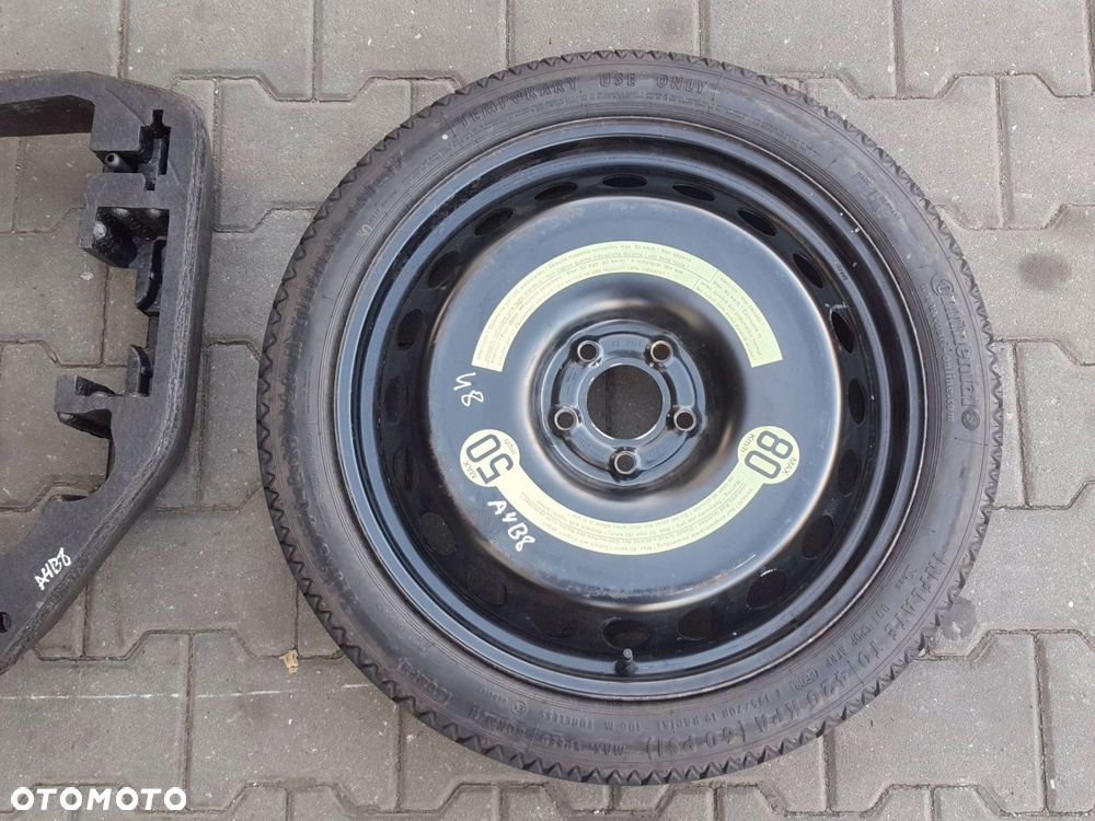 AUDI A4 B8 08-16r A5 8T KOŁO DOJAZDOWE 19 5X112 LEWAREK - 3