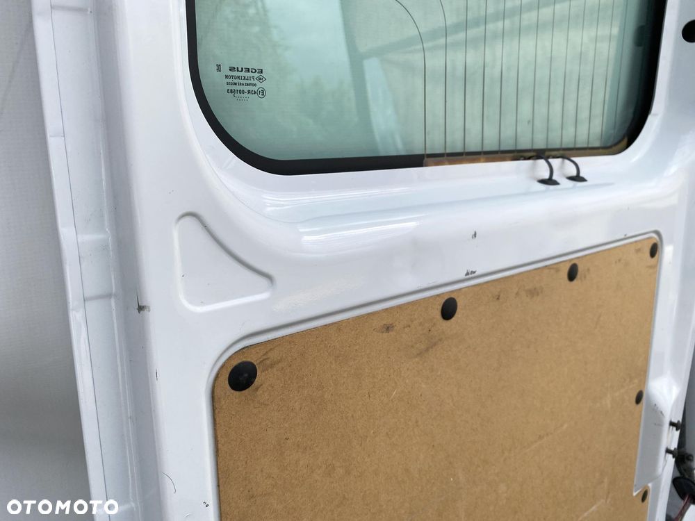 MASTER 3 4 MOVANO NV400 19- DRZWI TYLNE TYŁ BIAŁE PRZESZKLONE KOMPLET  22r. - 16