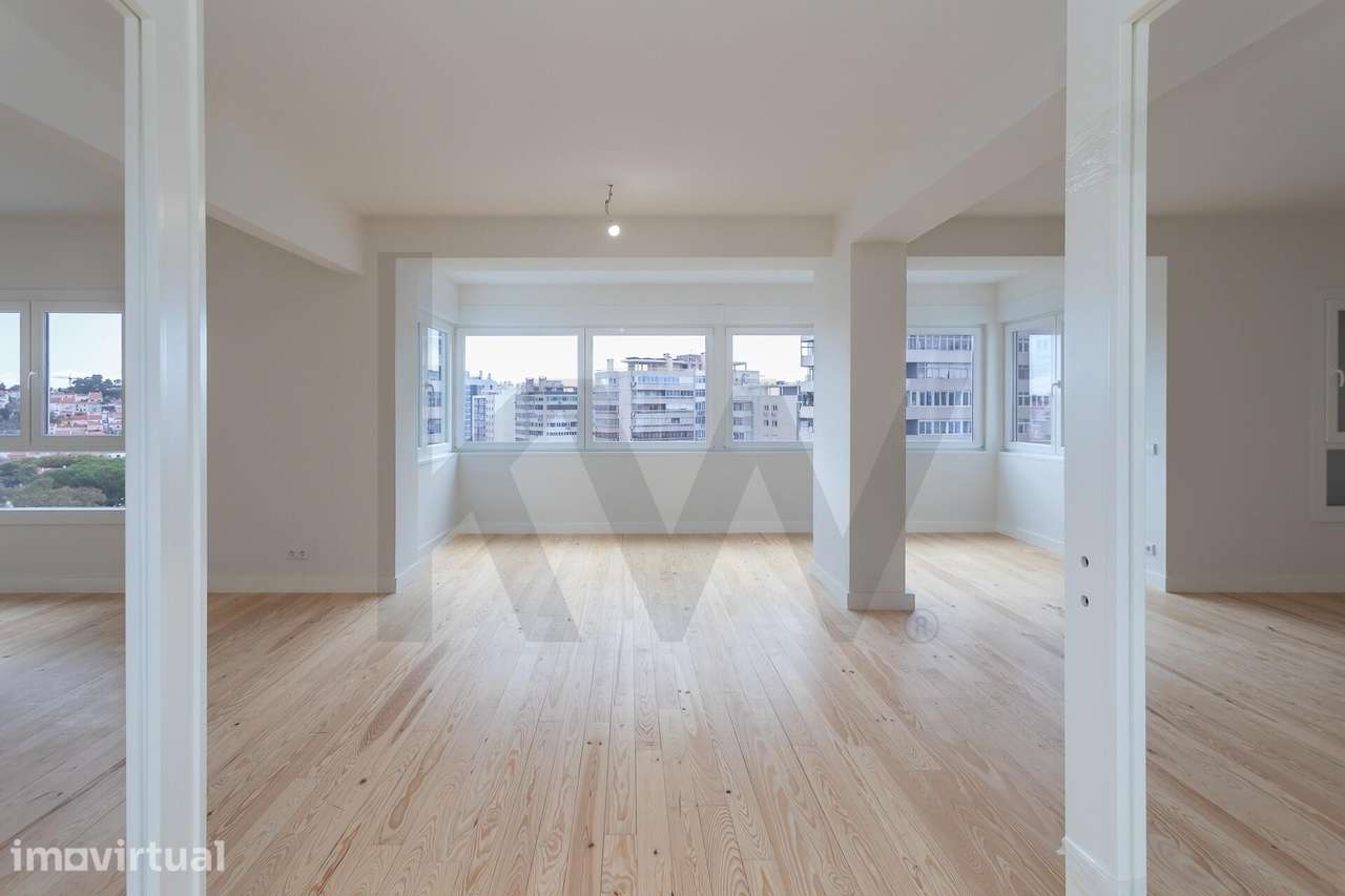 T4 de Luxo | Torres do Restelo | 240 m2 | Vista Panorâmica sobre Cidad - Grande imagem: 4/48