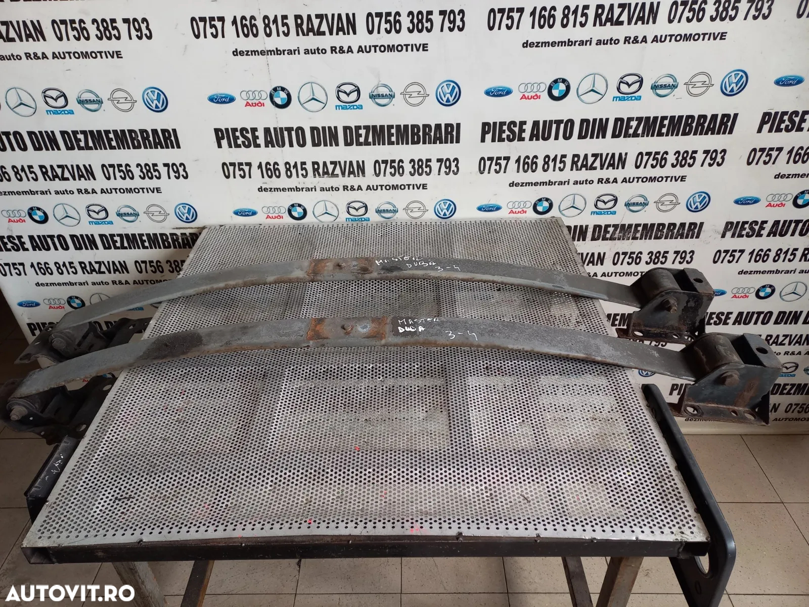 Arcuri Arc Foaie/Foi De Arc Spate Renault Master Opel Movano An 2012-2013-2014-2015-2016-2017-2018- - 2