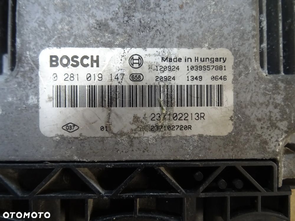 WYPRZEDAZ DACIA DOKKER LODGY 1,5 DCI KOMPUTER STEROWNIK SILNIKA ROZNE NUMERY CZESCI - 3