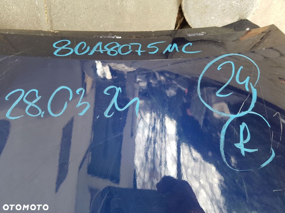 audi q5 sq5 s-line 17^ zderzak spoiler tył 80a807511c - 8