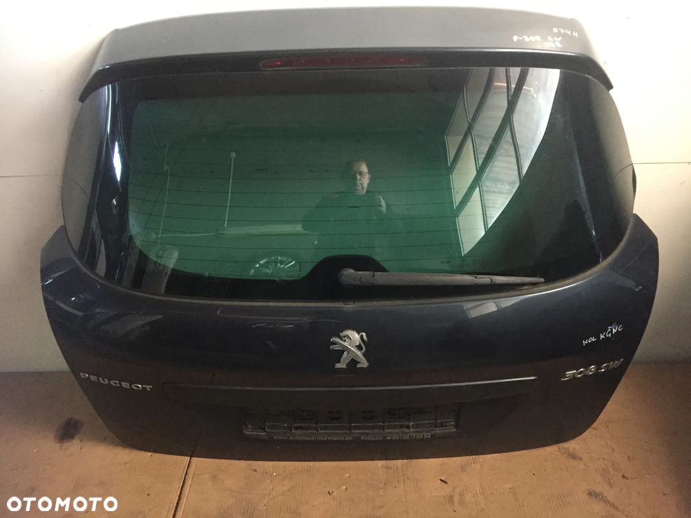 PEUGEOT 308 KOMBI 09R KLAPA BAGAŻNIKA KGNC - 1