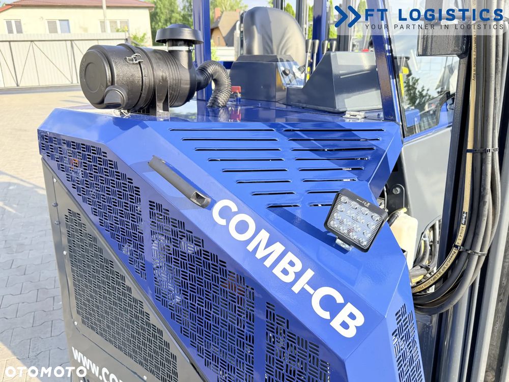 Combilift WÓZEK CZTEROKIERUNKOWY - WIELOKIERUNKOWY | COMBILIFT CB3000| GAS | TRIPLEX 5500MM | POZYCJONER WIDEŁ | PRZESUW WIDEŁ | WOLNY SKOK | NOWE OPONY | PO SERWISIE | STAN IDEALNY | Szeroka oferta wózków czterokierunkowych i bocznych, dopasowanych do różnorodnych potrzeb i zastosowań - 32