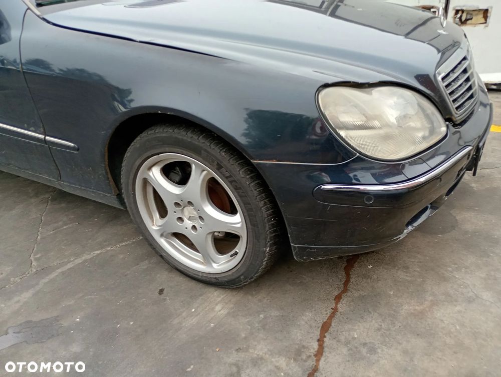 MERCEDES S KLASA W220 98-02 M113.941 M113 4.3 V8 RADIO ORYGINALNE NAWIGACJA - 7