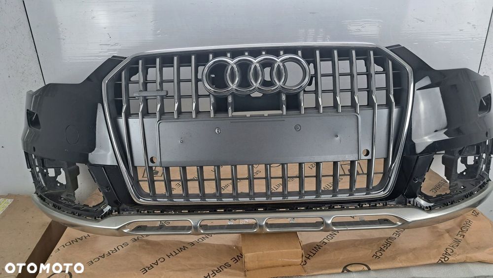 ZDERZAK AUDI A6 C7 4G allroad chrom 2015-2019 LIFT PO LIFTINGU OE - 2