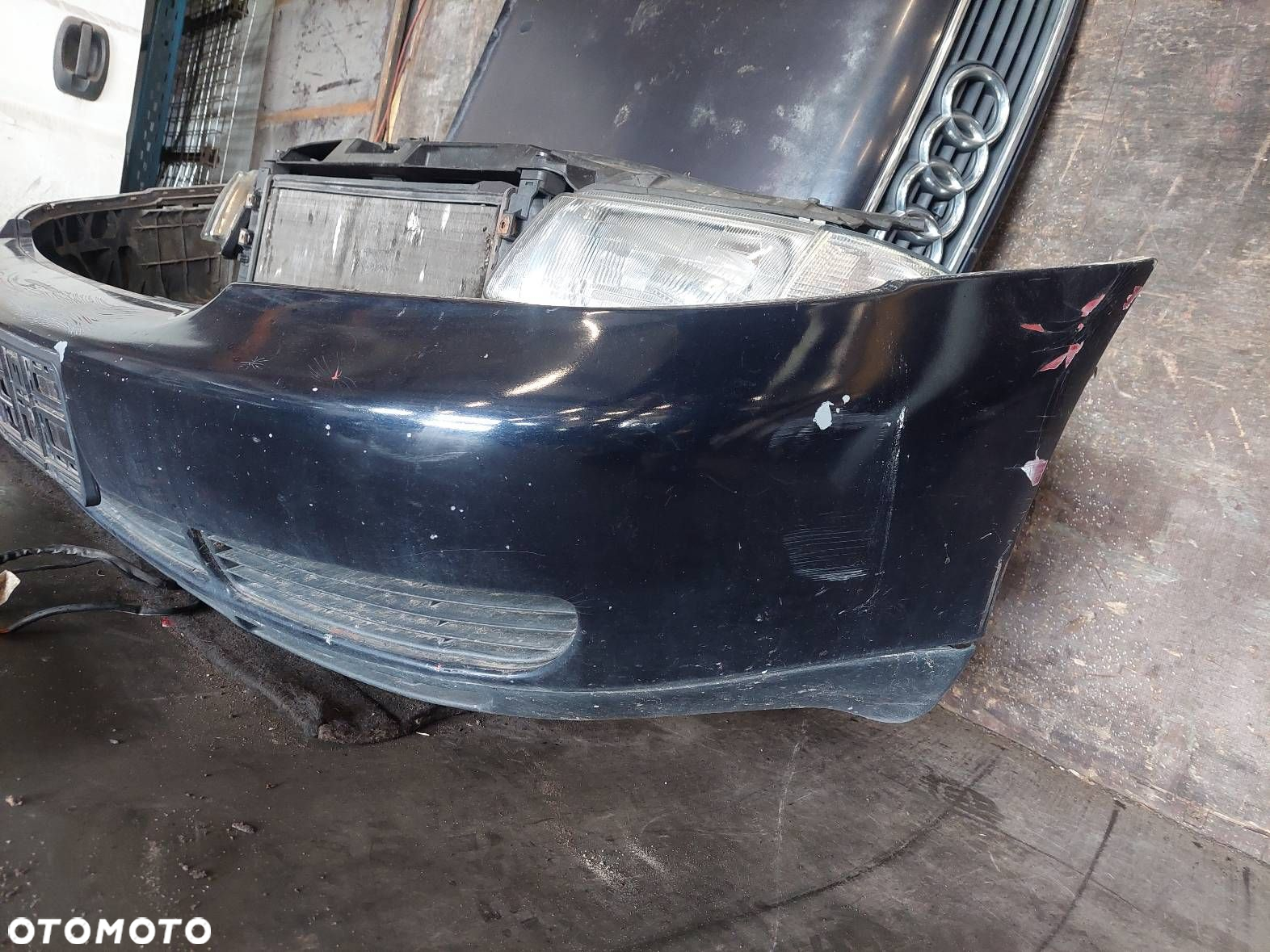 KOMPLETNY PRZÓD MASKA PAS ZDERZAK BŁOTNIKI LAMPY AUDI A4 B5 LZ5L - 8