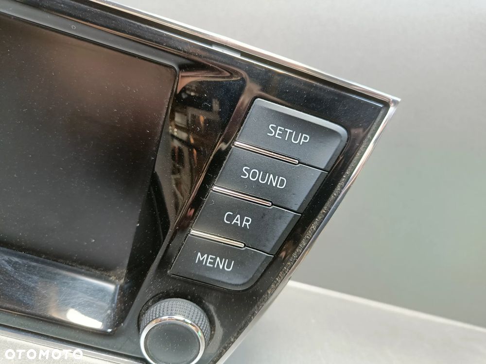 Radio Skoda Fabia 3 III Wyświetlacz Ekran 6V0919604 - 4