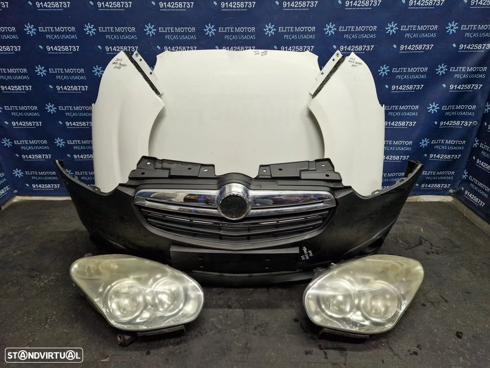 Frente completa usada OPEL COMBO D DIESEL capot parachoques oticas guarda lamas radiador FIAT DOBLO - 3