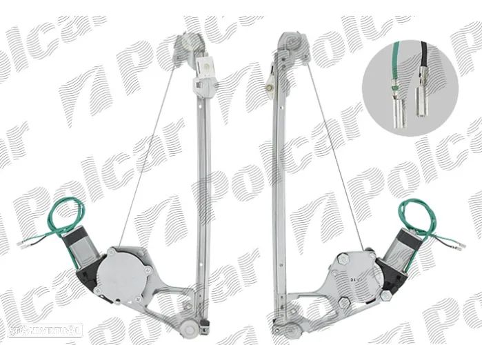 Elevador elétrico vidro porta trás Mercedes 190 W201 2017300446 2017300346 - 1