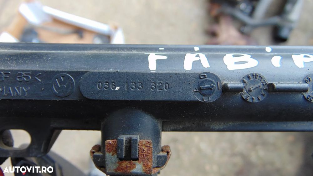 Rampa injectoare Skoda Fabia 1 1.4 benzina an 2000-2007 cod 035133319AF - 4