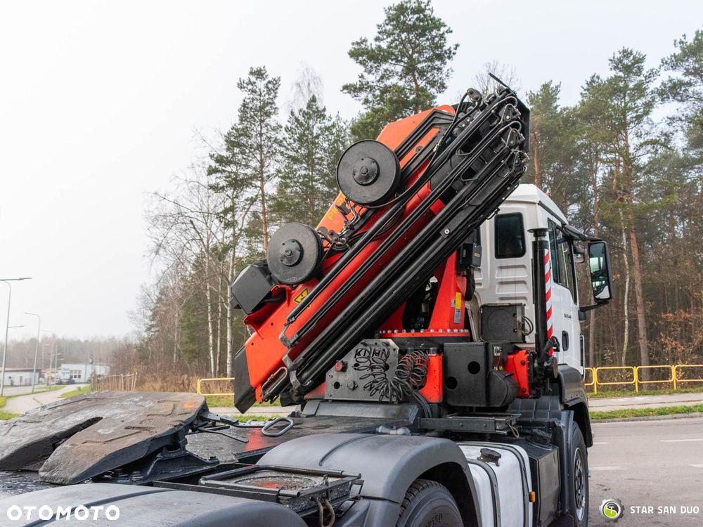 MAN TGS 33.400 6x4 PALFINGER PK 29002 HDS Żuraw Wciągarka Ciągnik - 15