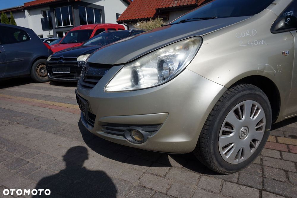 MASKA ZDERZAK BŁOTNIKI LAMPY CORSA D IV Z40M  OPEL 2006-2011 ZŁOTY PRZÓD KOMPLETNY - 27