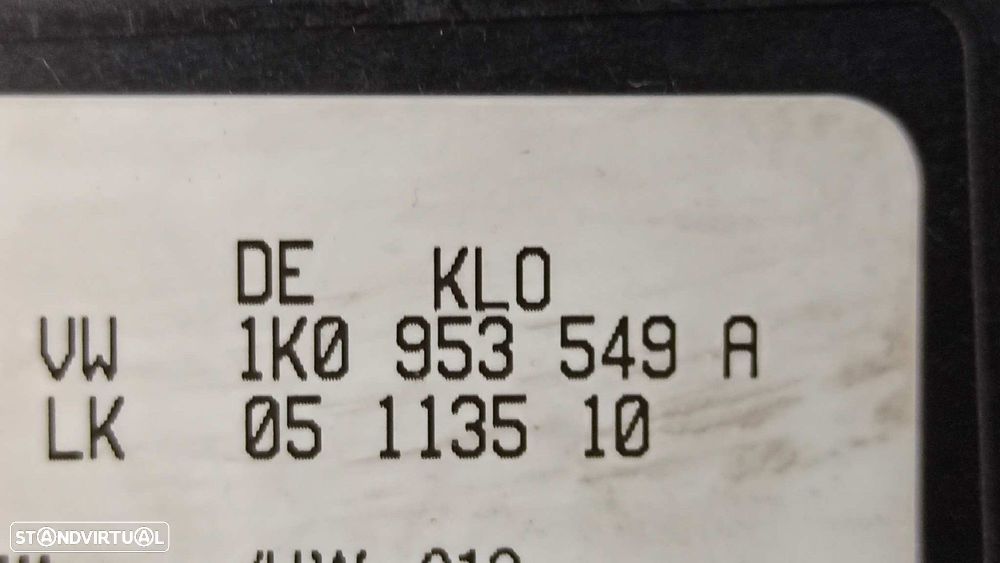 CENTRALINA DAS LUZES VOLKSWAGEN GOLF V BERLINA (1K1) CONCEPTLINE (E) - 4