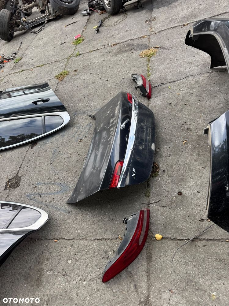 Jaguar FX PEF czarny zderzak przód maska lampa prawa lewa pas przedni z chłodnicami drzwi prawe lewe przednie tylnie przód tył lampa prawa lewa  filtr powietrza błotnik prawy lewy - 10