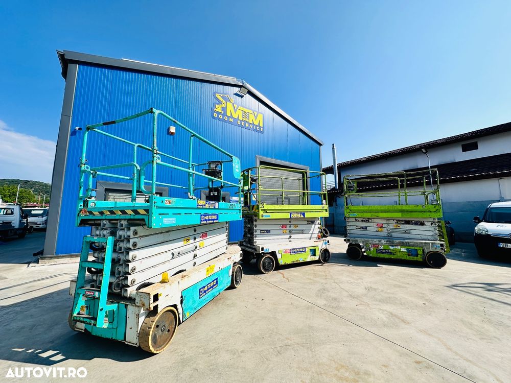 Iteco Nacela foarfeca electrica 14 m -4900 euro  Bucuresti Deva Alba Valcea Pitesti Sibiu Craiova Tg Jiu Drobeta Turnu Severin - 6