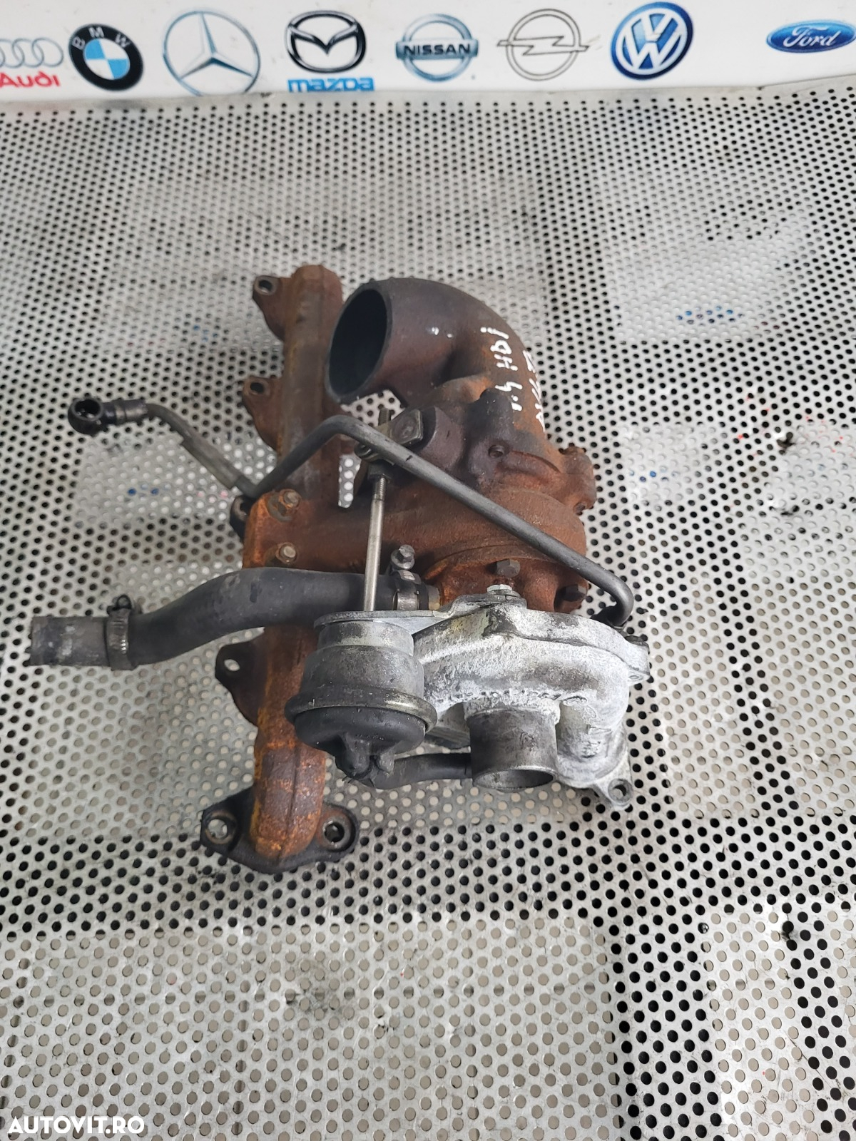 Turbo Turbina Peugeot 206 307 Citroen C2 C3 Ford Fiesta Fusion Toyota 1.4 Hdi Tdci An 2002-2003-200 - 8