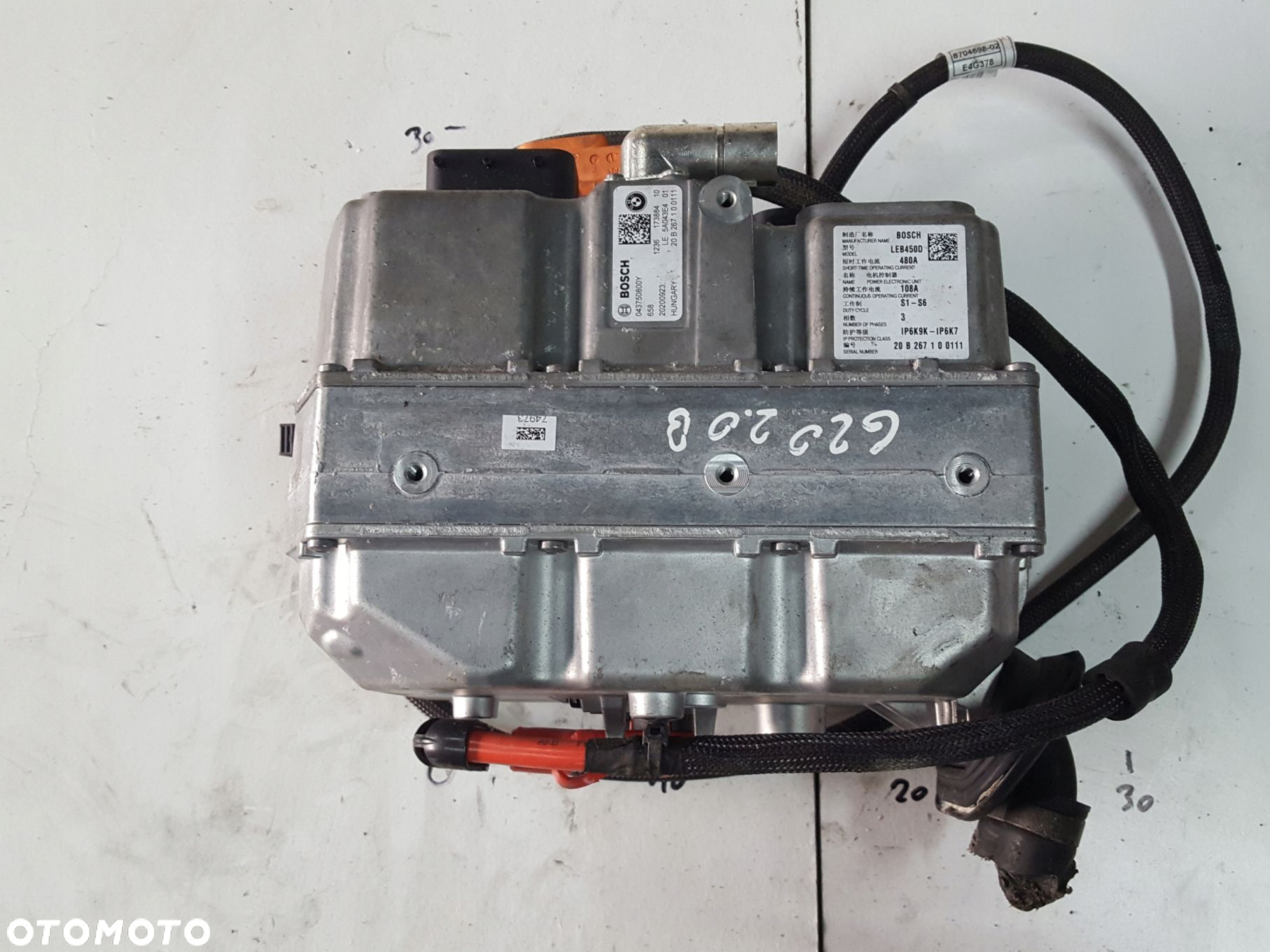 BMW 3 G20 G21 18r- 2.0i 330e HYBRID FALOWNIK INWERTER - 4