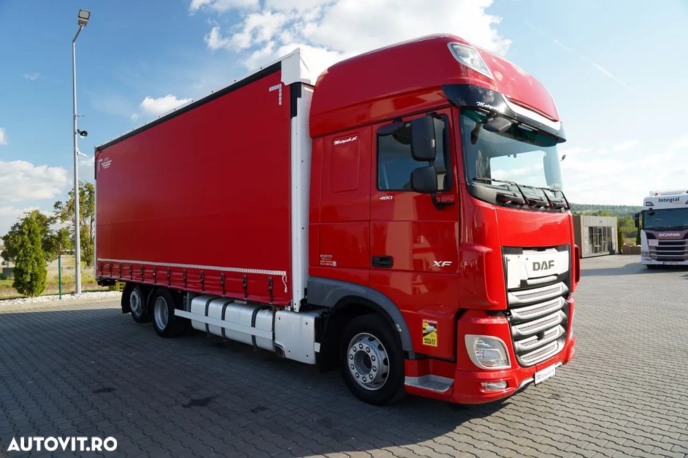 DAF XF 480 / SOLÓWKA / SSC / 6X2 / PUNTE RIDICATĂ / WIELTON / TRANSPORT / - 7