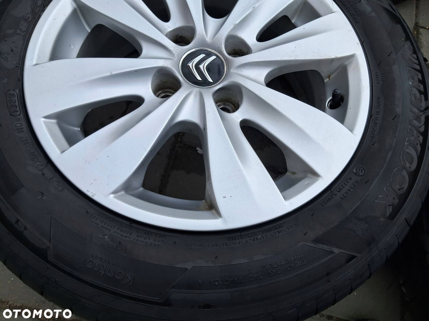 Citroen C3 II Felgi aluminiowe 15" koła LATO 185/65R15 Hankok 2023 7mm - 6