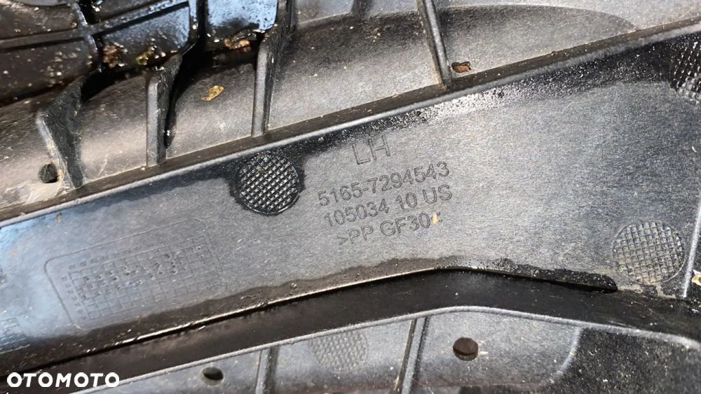 BMW X5 F15 X6 F16 MOCOWANIE BŁOTNIKA LAMP UCHWYT LEWY 7294543 - 7